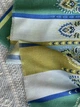 Шарф шовковий блакитний з візерунками 190х70 см. Silk Route a-2344 - зображення 3