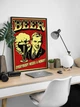 Постер Пиво / Beer / Пивний плакат / Пиво у рамці - изображение 1