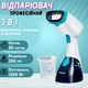 Ручной отпариватель SokanyAJ 2205-1200W пароочиститель 250мл для всех типов ткани Белый с бирюзовым - изображение 1