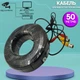 Кабель для камеры видеонаблюдения DVR 50м проводка подключения видеокамеры к регистратору, разъемы BNC+DC - изображение 1