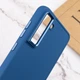 Противоударный TPU чехол Bonbon Metal Style для Samsung Galaxy S23+ Синий / Denim Blue - изображение 5