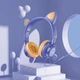 Наушники с ушками Hoco W36 Cat ear Темно-синий Темно-синий - изображение 4