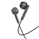 Навушники Borofone BM82 Art music wire control (3.5mm/1.2m) Black - зображення 1