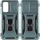 Ударостійкий чохол Camshield Army Ring для Xiaomi Redmi Note 11 (Global) / Note 11S Зелений / Light Green - изображение 1