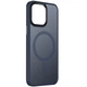 Чехол TPU+PC Metal Buttons with MagSafe Colorful для Apple iPhone 13 (6.1") Navy Blue - изображение 1