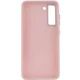 Противоударный TPU Чехол Bonbon Metal Style для Samsung Galaxy S23+ Розовый / Light pink - изображение 3