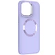 TPU чохол Bonbon Metal Style with MagSafe для Apple iPhone 15 (6.1") Бузковий / Dasheen - изображение 1