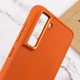 TPU чехол Bonbon Metal Style для Samsung Galaxy S24+ Оранжевый / Papaya - 00000068448_7 - изображение 5