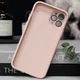 Чохол TPU+Glass Sapphire Midnight with MagSafe для Apple iPhone 14 Pro Max (6.7") Рожевий / Pink Sand - изображение 3