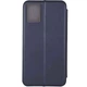 Протиударний шкіряний чохол (книжка) Classy для Xiaomi Redmi 12 Темно-синій - зображення 2
