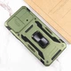 Ударостійкий чохол Camshield Army Ring для Xiaomi Poco X5 Pro 5G / Note 12 Pro 5G Оливковий / Army Green - изображение 6