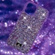 Противоударный TPU Чехол Bling World Rock Diamond для Apple iPhone 14 (6.1") Фиолетовый - изображение 2