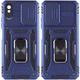 Ударостійкий чохол Camshield Army Ring для Xiaomi Redmi 9A Синій / Navy - изображение 1
