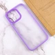 TPU+PC чохол Metal Buttons для Apple iPhone 14 Pro (6.1") Бузковий - изображение 4