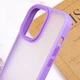 TPU+PC чохол Metal Buttons для Apple iPhone 14 Pro (6.1") Бузковий - изображение 5