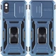 Чехол противоударный Epik Defender Cam Ring Case для Xiaomi Redmi 9A Голубой / Light Blue - изображение 1