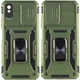Чохол протиударний Epik Defender Cam Ring Case на Xiaomi Redmi 9A Оливковий / Army Green - зображення 1