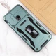 Ударопрочный чехол Epik Camshield Army Ring для Xiaomi Redmi 9C / 10A Зеленый / Light Green - изображение 6
