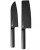 Набір ножів Xiaomi Huo Hou Black non-stick heat knife 2 psc. set - зображення 1