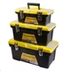 Ящики для инструментов с металлическими замками MASTERTOOL 3 шт 13"/ 16"/ 19" (79-2004) - изображение 1