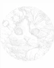 Картина по номерам Кргулая с Металлизированными красками Ø 50 см Create Me Котёнок (CMGM-0649К) - изображение 3