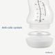 Пляшечка для годування Difrax S-Bottle Natural антиколікова із силіконовою соскою 170 мл Blossom (705 Blossom) - зображення 3