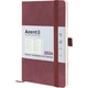 Еженедельник 2024 Axent 12,5*19,5 Partner Soft Nuba 8517-24 - Сливовый - изображение 2