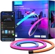 Стрічка світлодіодна розумна Govee H61C3 Neon Gaming Table Light 3 м Білий (6974316993599) - зображення 2