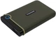 Зовнішній жорсткий диск 2.5" USB 2.0 TB Transcend StoreJet 25M3 Military Green Slim (TS2TSJ25M3G) ( зелений ) - изображение 2
