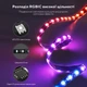 Набор адаптивной подсветки Govee H605C Envisual TV Backlight T2 with Dual Cameras 55-65 RGB Черный (H605C311) - изображение 4