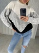 Fashions • Жіночий светр Вірджинія Fashions 44-56 чорний (331-нс) - зображення 6