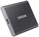 Накопичувач зовнішній SSD 2.5" USB 2.0TB Samsung T7 Titan Gray (MU-PC2T0T/WW) ( Сірий ) - изображение 4