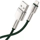Кабель BASEUS Cafule Metal Data Cable USB for Lightning Green 2м (CALJK-B06) - изображение 4