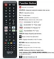 Пульт для телевизора SAMSUNG HUAYU RM-L1728 универсальный - изображение 5