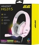 Навушники 2e gaming hg315 rgb usb 7.1 Pink (2e-hg315pk-7.1) - зображення 9