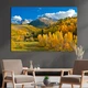 Картина природа картина в офіс спальню Осінь біля скелястих гір 51x34 см (A1159-1) - зображення 1