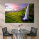 Картина природа картина в спальню офис Знаменитый водопад Сельяландсфосс 51x34 см (A1142-1) - изображение 1