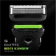 Станок для бритья мужской Gillette Labs BLACK AND GOLD edition с чистящим элементом дорожный футляр 5 лезвий 2 картриджа магнитная док-станция - изображение 7