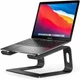Алюминиевая подставка для ноутбука Aluminum Laptop Stand для MacBook. Black - изображение 10