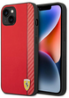 Etui plecki Ferrari On Track Stripe do Apple iPhone 14 Plus Red (3666339063856) - obraz 1