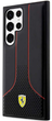 Etui plecki Ferrari Perforated 296 P do Samsung Galaxy S23 Ultra Black (3666339117153) - obraz 1