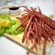 Соломка из свинины с сыром, 500г, закуски к пиву, мясные снеки - изображение 5