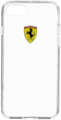 Etui plecki Ferrari do Apple iPhone 7/8 Transparent (3700740388556) - obraz 1