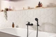 Cмеситель для ванны однорычажный с коротким изливом GROHE QuickFix Start черный латунь 322782432 - изображение 5
