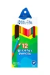 Карандаши цветные "Colorite" 12 шт двусторонние 24 цвета (1110-12СВ) - изображение 2