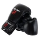 Перчатки для бокса кожаные на липучке Zelart Fight Gear Heroe 8477 10 унций Black - изображение 5