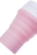 Складной силиконовый стакан с крышкой и трубочкой 350 мл Tonna Waist MARSHMALLOW - изображение 8