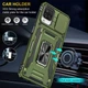 Чехол Epik Camshield Army Ring для Samsung Galaxy M53 5G Ударопрочный Оливковый / Army Green - изображение 3
