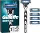 Станок для бритья мужской (Бритва) Gillette Mach3 c 5 сменными картриджами (7702018610181) - изображение 1