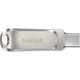 USB флеш-накопитель SanDisk Ultra Dual Drive Luxe 64GB USB-А + USB-C Silver (SDDDC4-064G-G46) [94251] - изображение 1